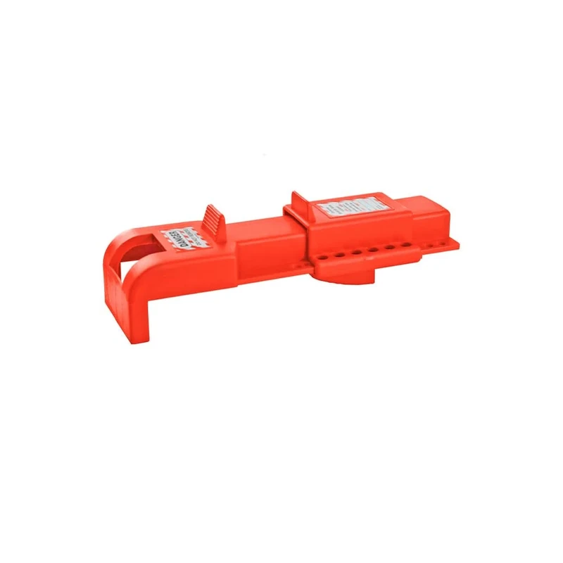 Butterfly Valve Lockout Tagout Red Handle Size 8mm - 45mm