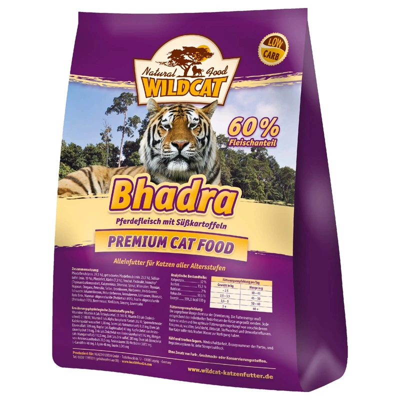 Wildcat - Adult Bhadra - Dry Food - 3 kg - Cat Food
