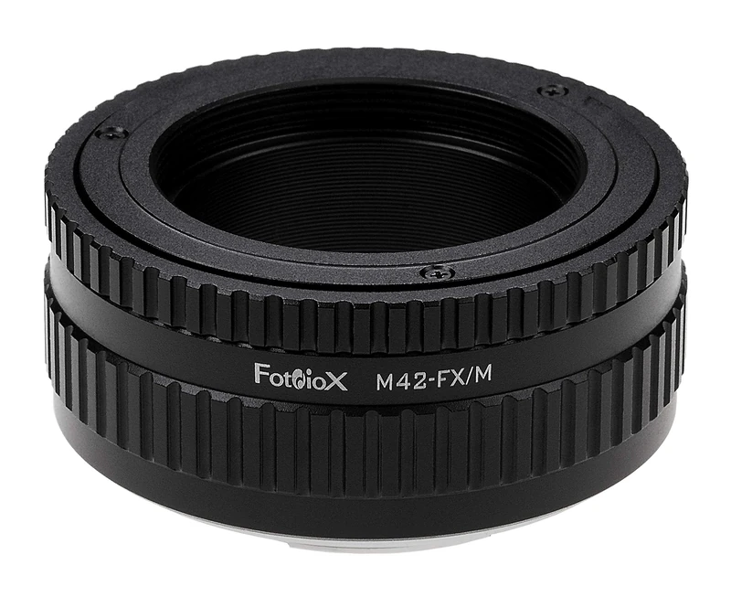 Fotodiox Pro Lens Mount Adapter - M42 Screw Mount SLR Lens to Fujifilm X-Series Mirrorless Camera Body