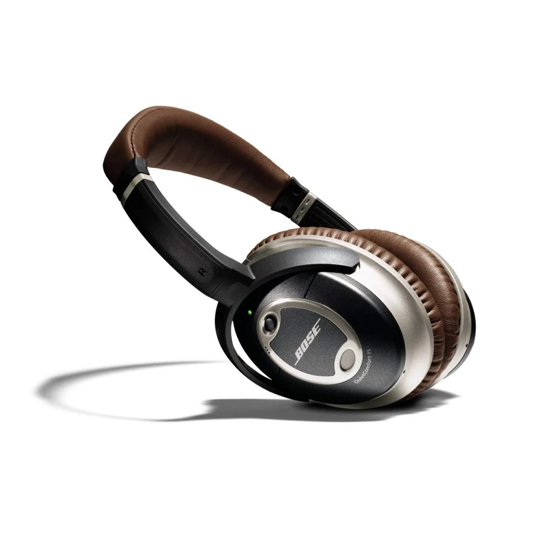 Bose QuietComfort 15 Noise Cancelling Headphones - Slate/Brown, 35hr