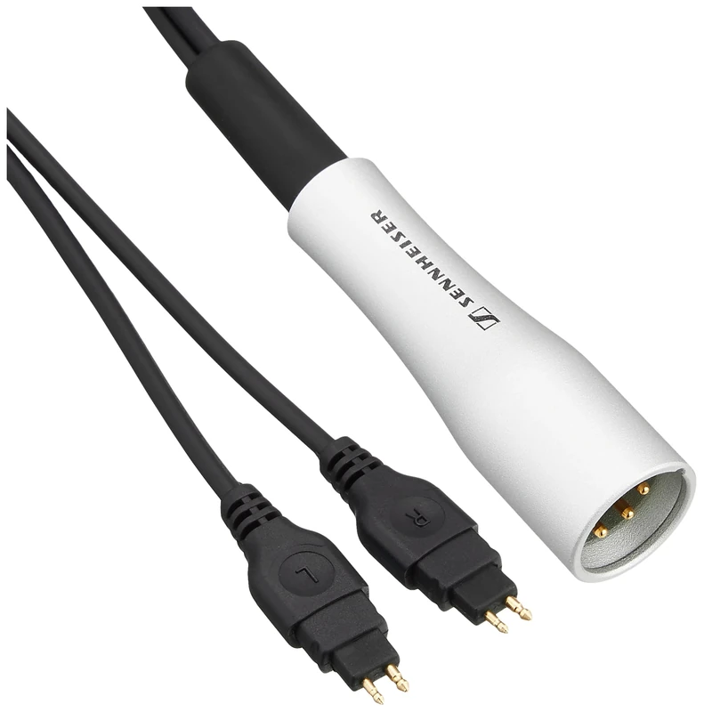 Sennheiser Headphones - Original Accessory Cable - 3-meter balanced cable with XLR-4 connector plug for audiophile open-back HD 600 Series headphones