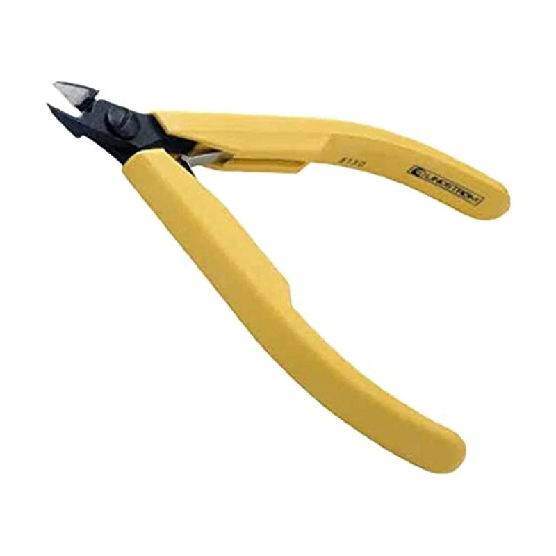 Lindström 8160 J Diagonal Cutter with Oval Head, Yellow/Black, 125 mm
