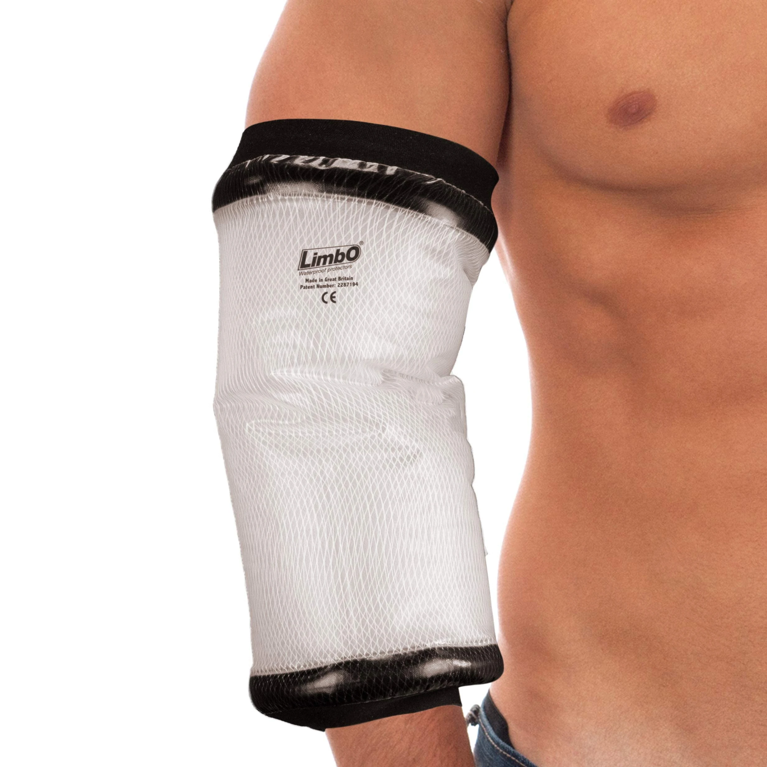 Limbo Waterproof Cast and Dressing Protector, PICC Line Cover M75, 30 to 39 cm Upper Arm Circumference