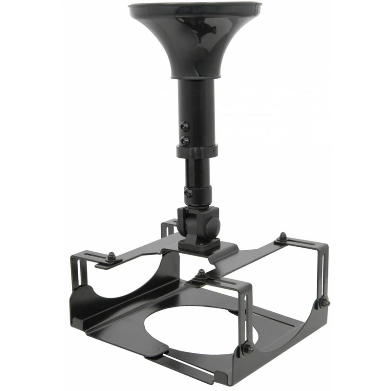 PRO SIGNAL PSG02531 Adjustable Drop Ceiling Mount Projector Cage, Black