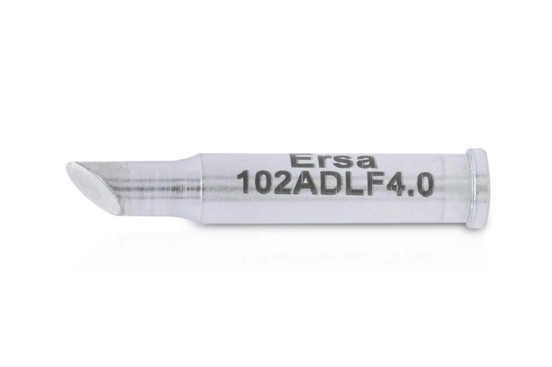 Ersa Ersadur 0102ADLF40 Long-life Soldering Tip Straight Angled 4 mm