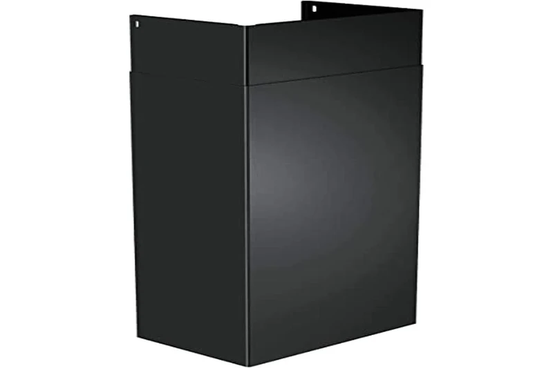 Franke 112.0285.288 Steel Chimney Cover, Black