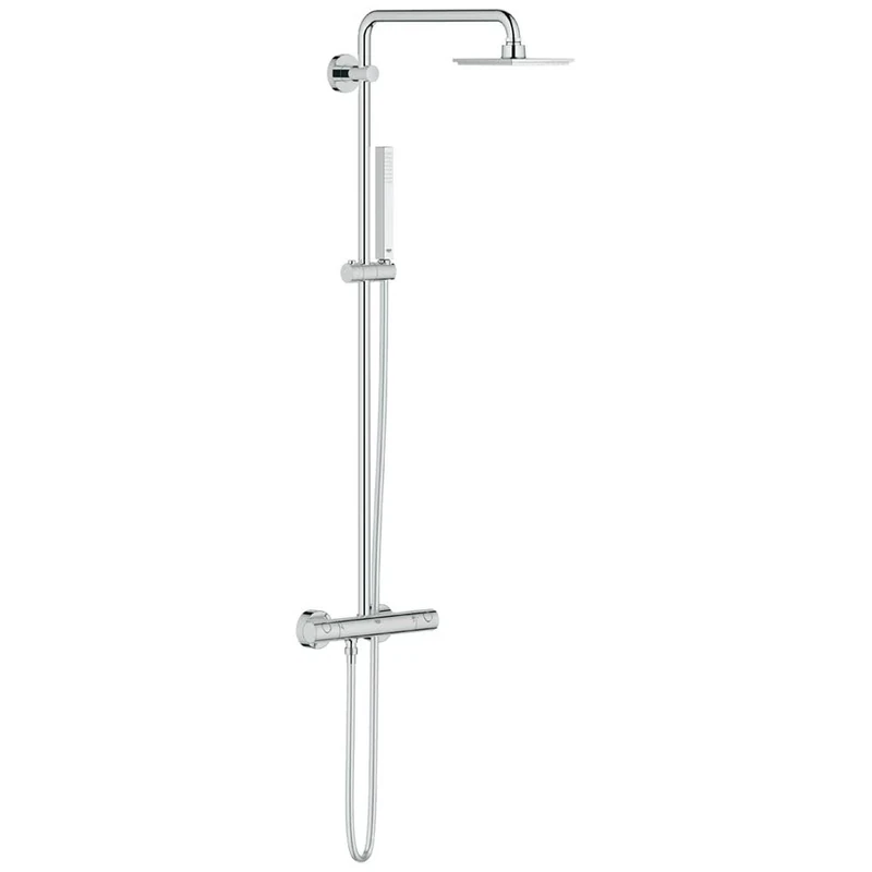 GROHE Euphoria System Shower System with Thermostatic Mixer for Wall Mounting Chrome 27932000