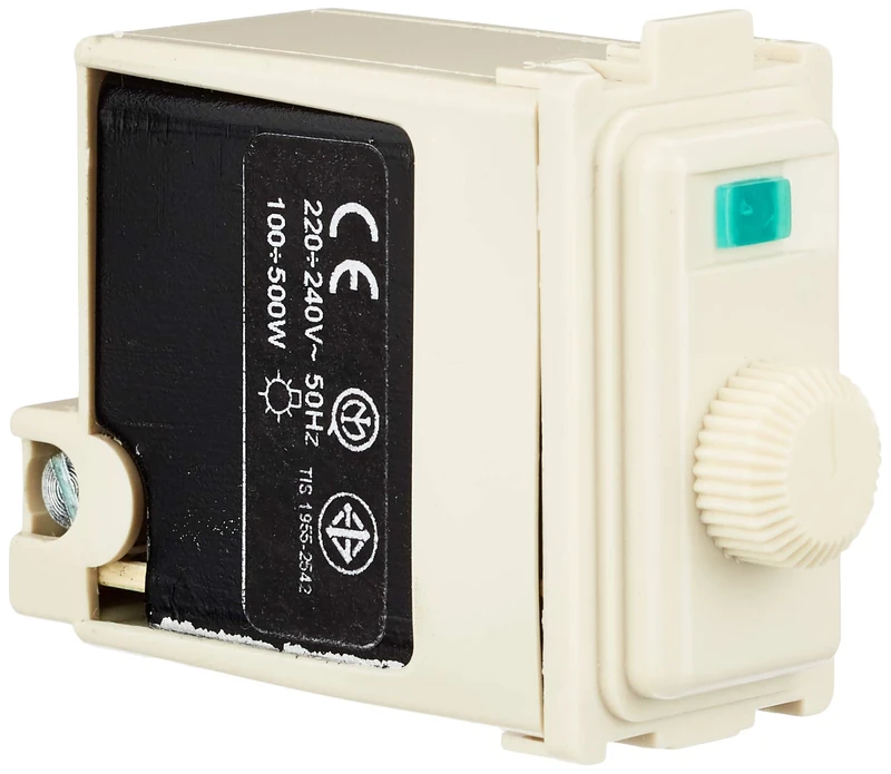 Bticino 5361 Series Magic Dimmer Mittens, 220 V, 100/500W, Ivory