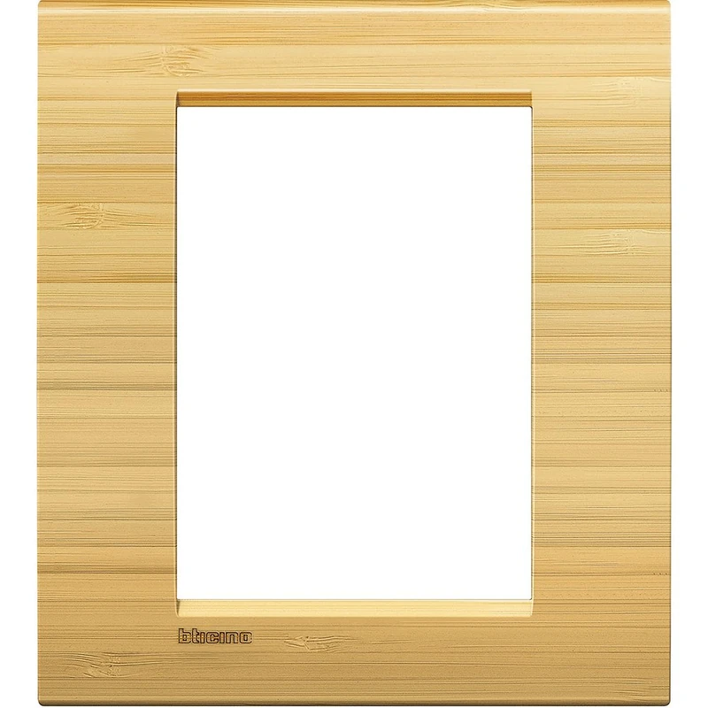 BTicino LIVINGLIGHT lna4826lba – ll-placa 3 + 3 M Bamboo