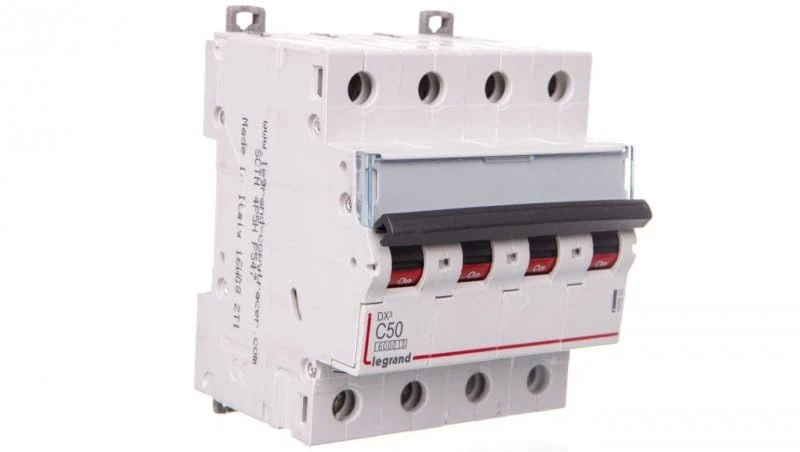 Magnet DX3 6/10 KA C 4P 50A