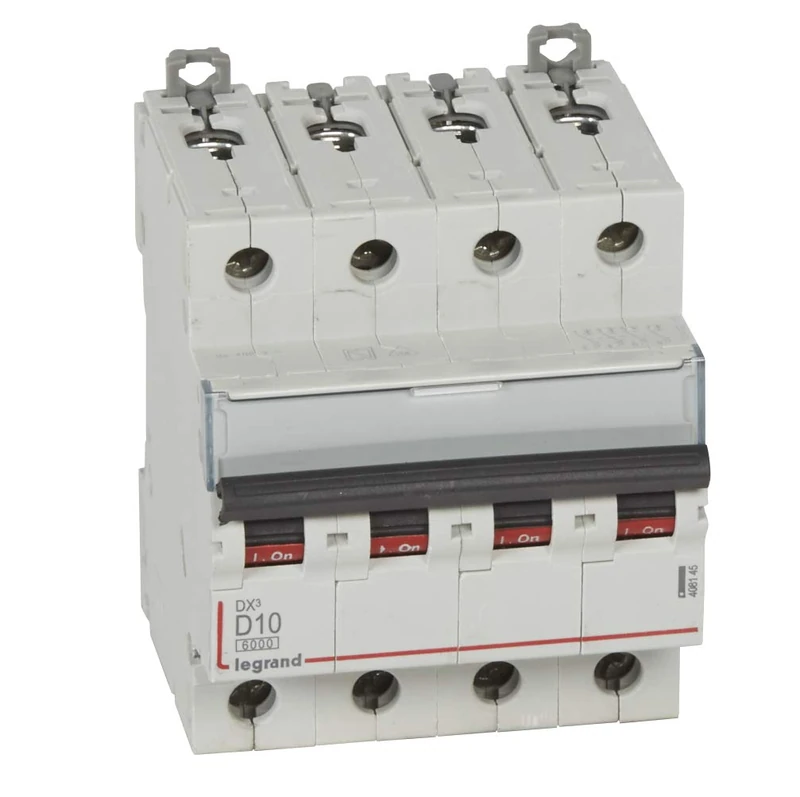 DX3 6/10 KA D 4P 10A Magnet