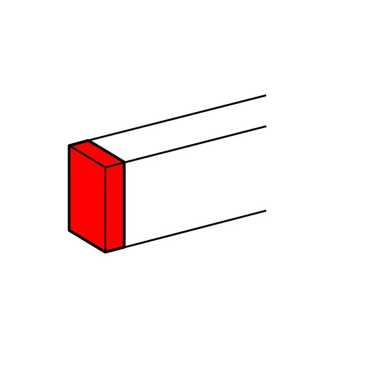 Legrand Dlp Aluminium Channels - End Cover Aluminium Dlp 50 x 195 mm