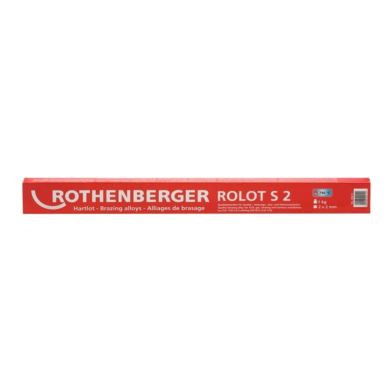 Rothenberger ROLOT S2, CP 105, According to DIN 1044, 2 x 2 x 500 mm, 1 kg 40212 - Image 1