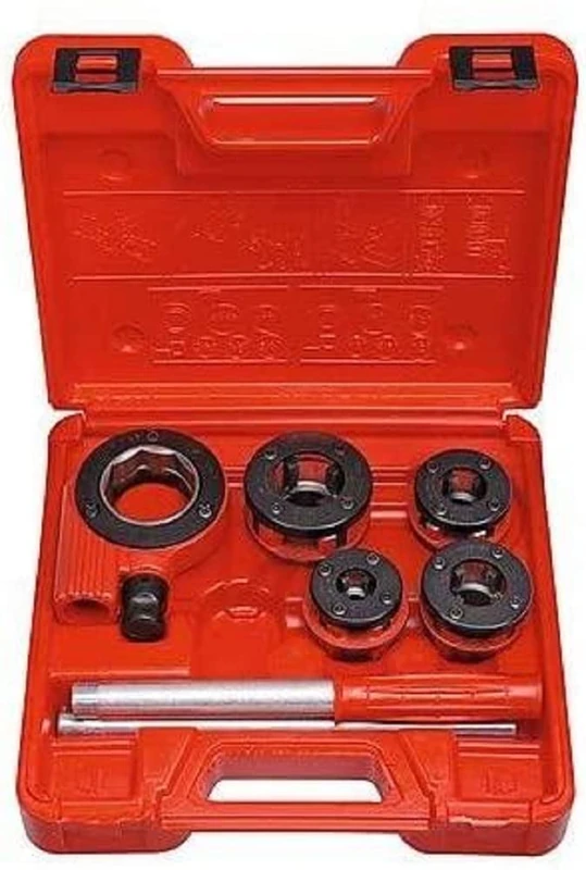 Rothenberger Super Cut Set, Ratchet Threaded Cutters, BSPT R, 3/8-1/2-3/4-1 Inch in K 070793X