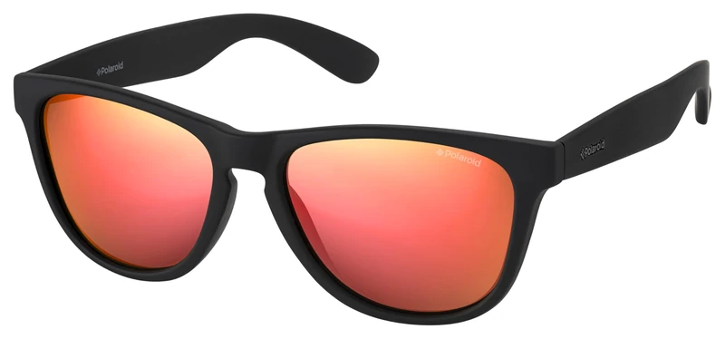 Polaroid Unisex P8445 Sunglasses, Black, 55 UK