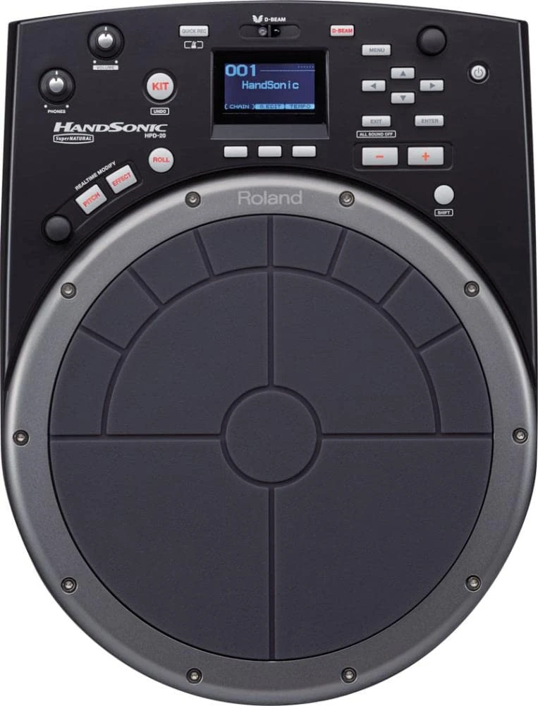 Roland HPD-20 – Digital Hand Percussion Pad with Authentic Sounds And Supernatural Sound Engine, 850 Ready-To-Play Sounds