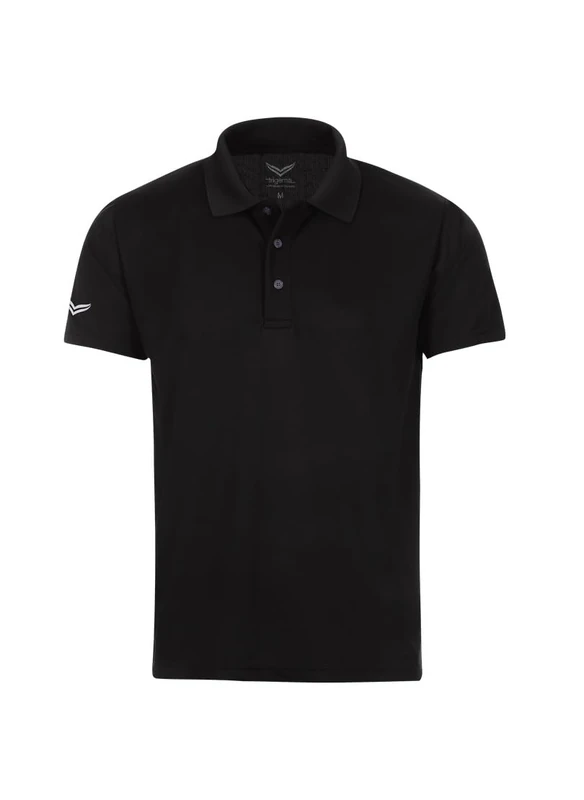 Trigema Women's 544601 Polo Shirt, Black (Black 008), M