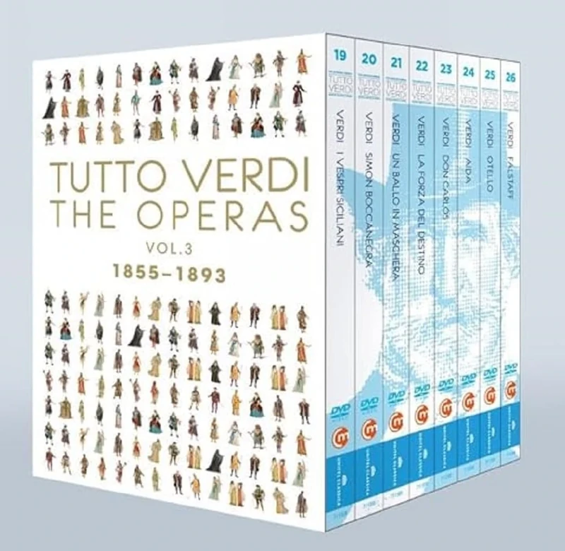 Tutto Verdi: The Operas Volume 3 - 1855-1893 [DVD] [2013] [NTSC]
