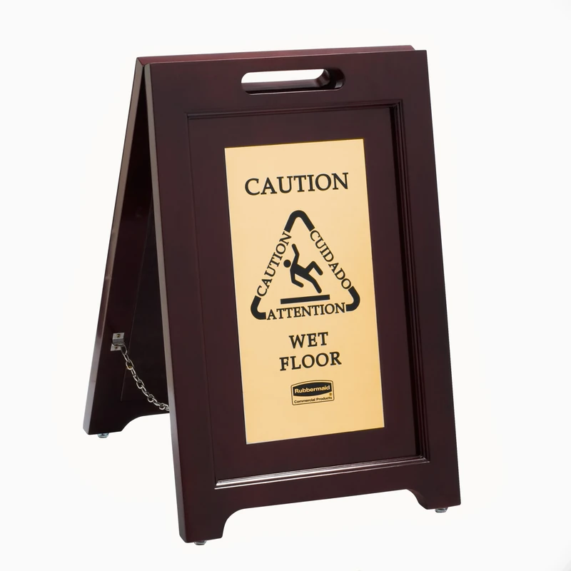 Rubbermaid Commercial Products 1867507 2-Sided Caution Sign