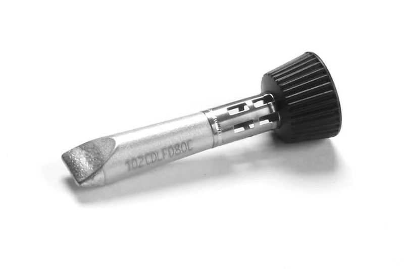 Ersadur 0102CDLF080C Long-Life Straight Soldering Tip 8 mm Chisel-Shaped
