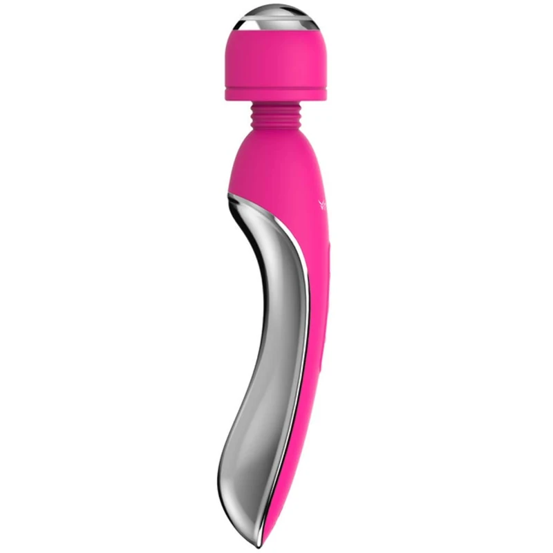 Nalone Electro Chrome Wand Massager Vibrator Pink - Image 1