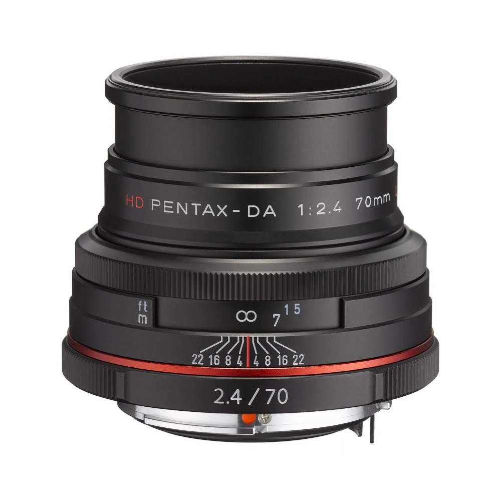 Pentax HD DA Limited 70mm F2.4 Lens - Black