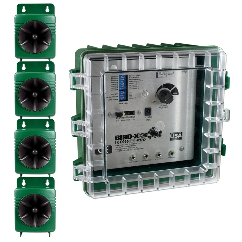 Bird-X 240V Broadband Pro Electronic Bird Repeller