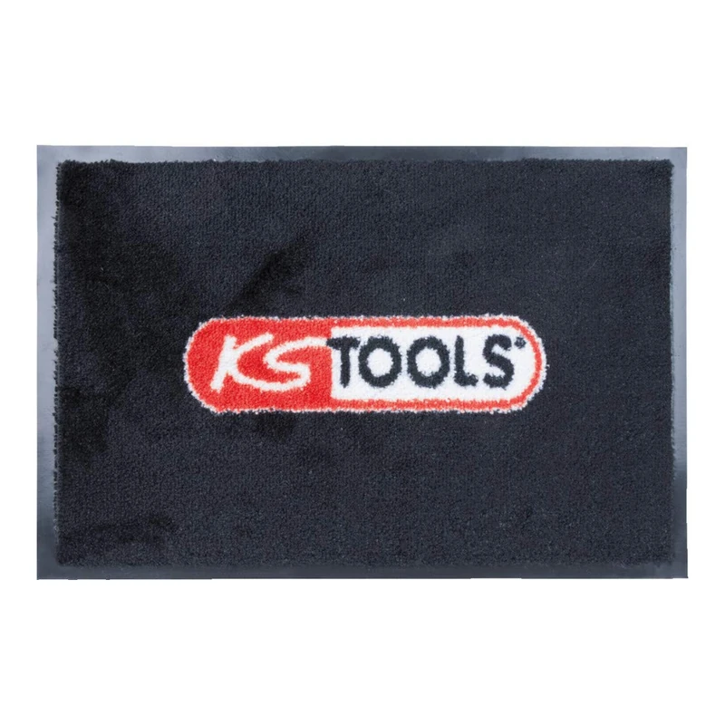 KS Tools Door Mat with KS Logo, 80 x 120 cm - Image 1