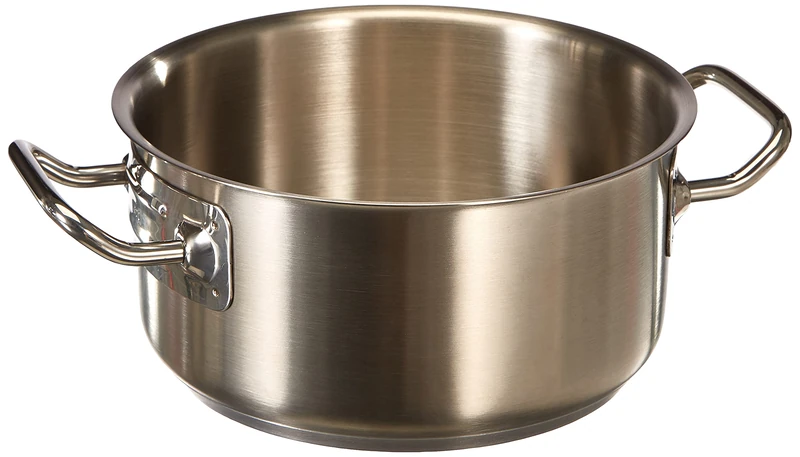 Pentole Agnelli Stainless Steel Casserole Pot With 2 Handles, 2.8 Litre