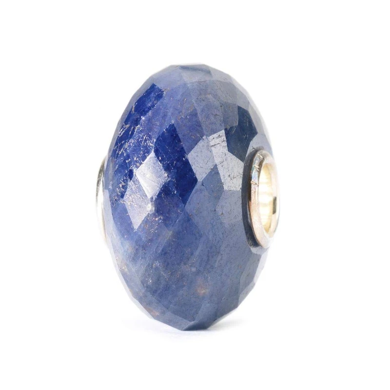 Trollbeads Gemstone Bead Sapphire - Natural Jewelry Charm