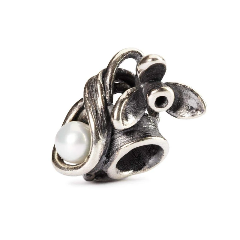 Trollbeads Silver 925 Bead Snowdrop of January