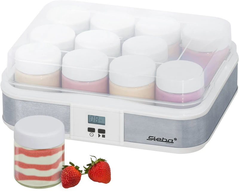 Steba JM 2 Stainless Steel Yoghurt Maker - 2.4L Capacity