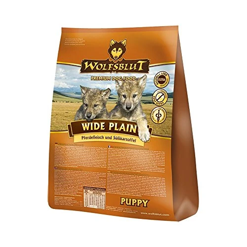 Wolf Blood Wide Plain Puppy Pack of 1 x 2 Kg