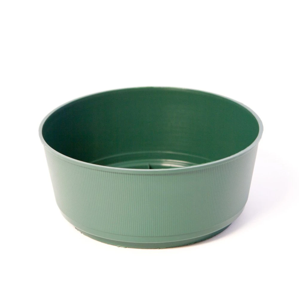 Bulb Bowls Plastic Green 24cm Dish Pack 5 Smithers Oasis