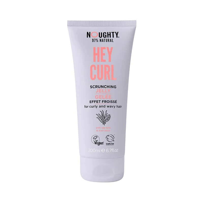 Noughty Curl Jelly - 97% Natural Frizz Control for Curly & Wavy Hair