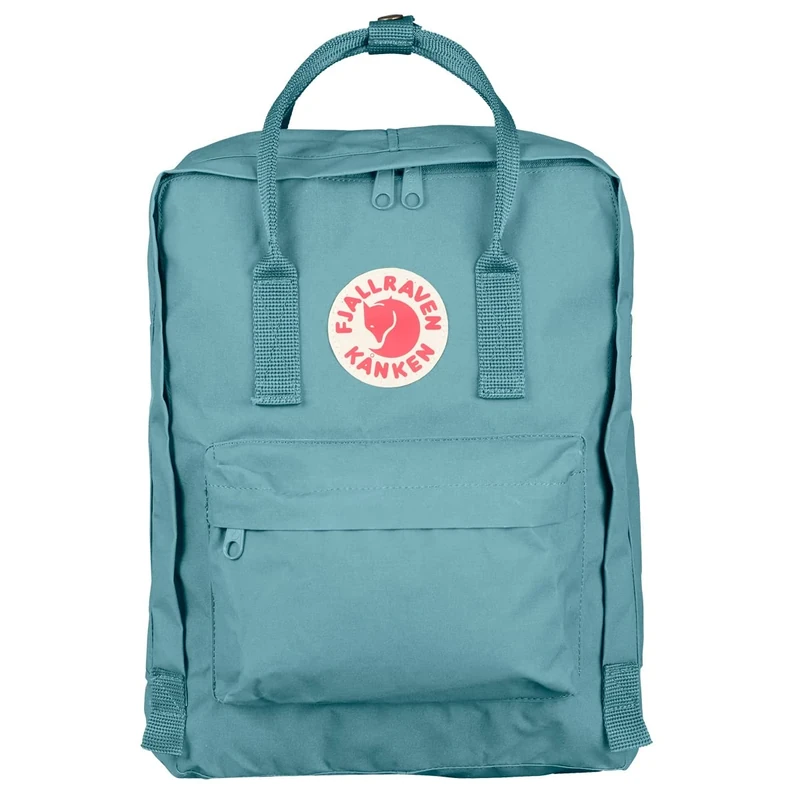 Fjallraven Lightweight Kanken Kids' Outdoor Hiking Backpack available in Sky Blue - One Size
