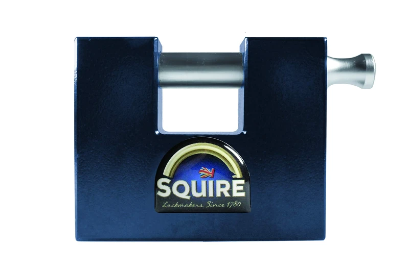 Henry Squire WS75S Stronghold 6 Pin S Cylinder Container Block Lock, 80 mm (Length)