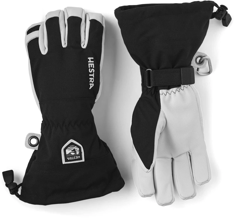 Hestra Heli Ski 5-Finger Gloves - Black 9 HS Winter Skiing