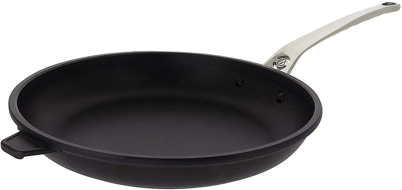 DE BUYER Choc Xtreme Pan, 32 cm, Non-stick, Induction Compatible, 0.36 kg, Black - Image 1