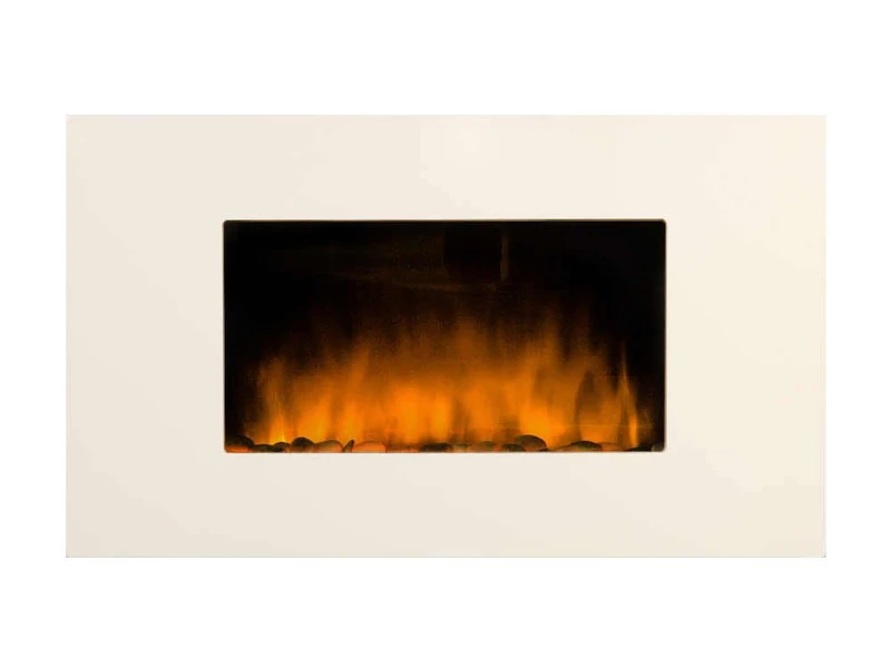 Chemin'Arte 085 Decorative Electric Fireplace/Colour: White Loft/Style: Acier Blanc (White Steel)
