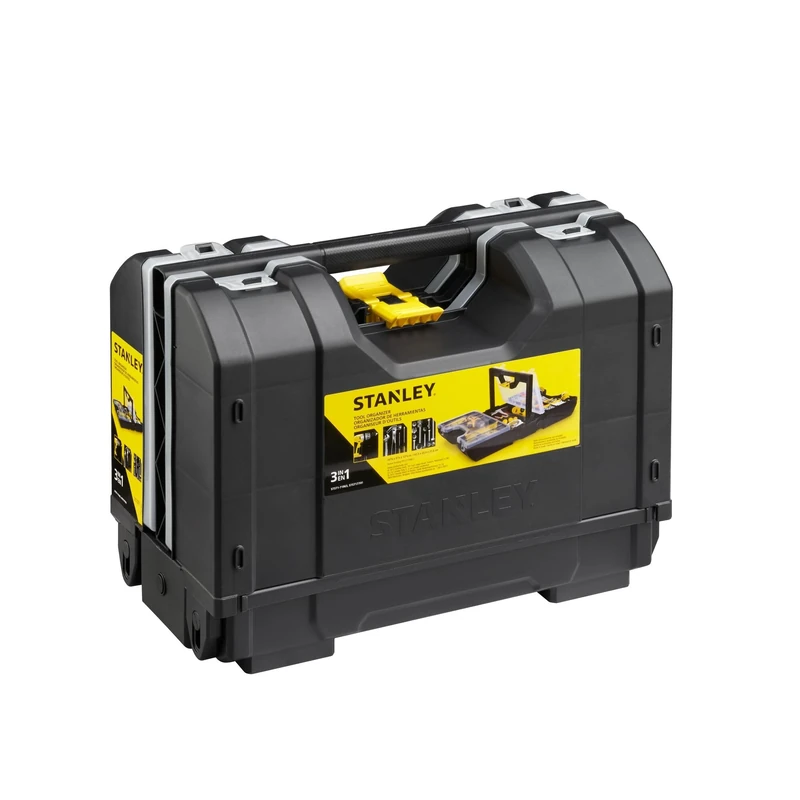 Stanley STST1-71963 3-In-1 Tool Organiser - Black/Yellow