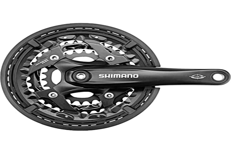 SHIMANO Guarnitura Octalink 3x10v 48/36/26 Denti x 175mm Nero
