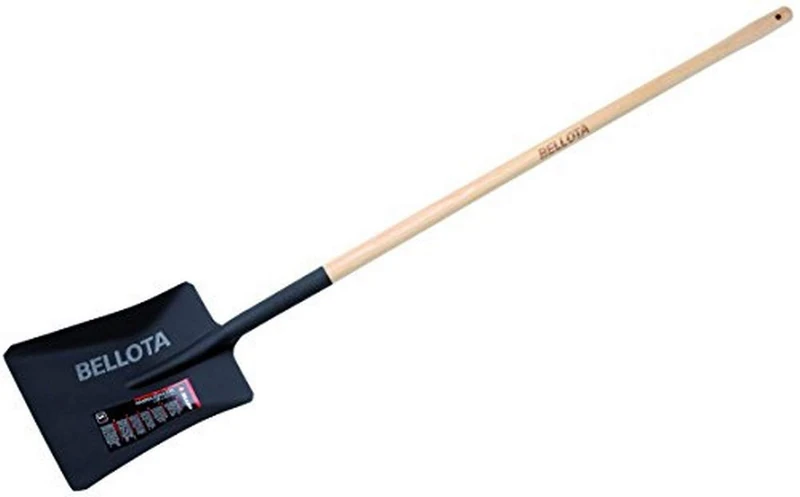 Bellota 5502-2 ml Square Shovel, 320 x 250 mm, Long Handle, 985 mm