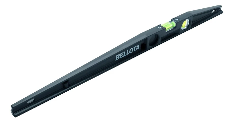 Bellota 50106-60 Trapezoidal die-cast Spirit Level 60 cm with Vial Sensitivity of 0.5 mm/m and Very Strong Magnets