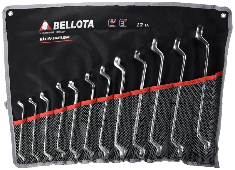 Bellota Set of 12 Arc Star Keys in a Reinforced Nylon Bag
