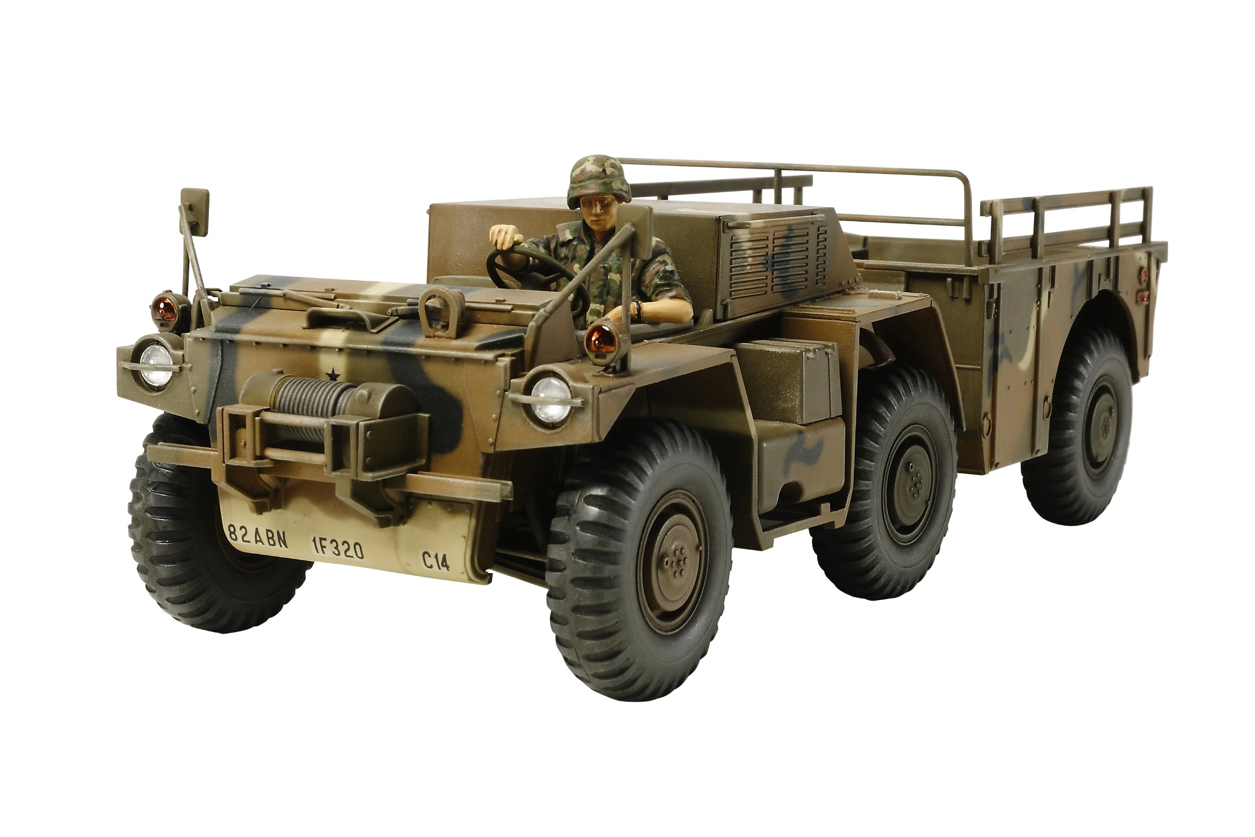 TAMIYA 300035330 – 1:35 M561 Transport Vehicle Gama Goat, Weiß