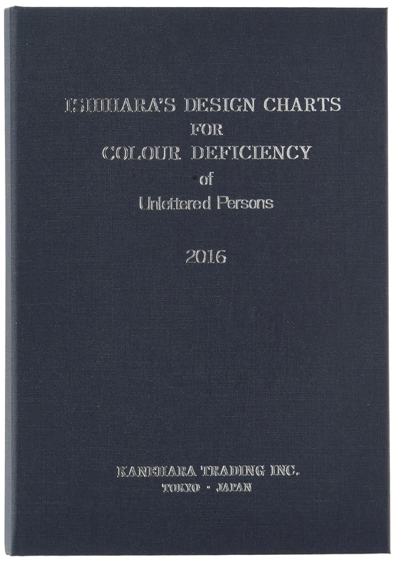 Gima 3129 Ishihara Boards, 1 Boards for Book Illiterate - Image 1