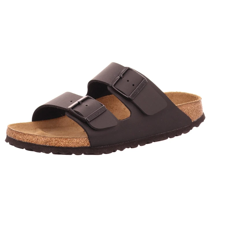 Birkenstock Men's Arizona, Birko Flor Sandals, Soft Footbed Black, 14.5 UK