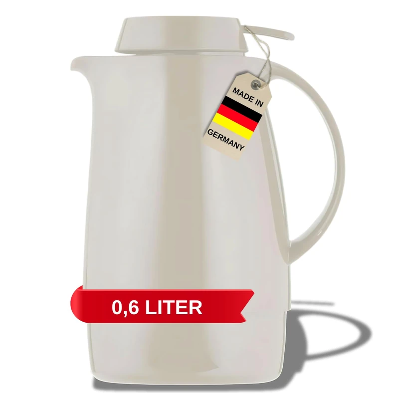 Helios Servitherm Vacuum Jug White 0.6 Litre