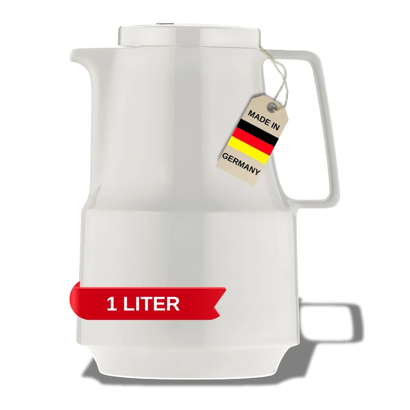 Helios Buffet Vacuum Jug White 1 Litre